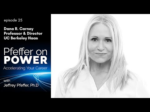 Ep 25 – Dana Carney, Prof & Dir of Institute for ... - YouTube