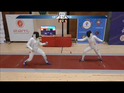 FE 2018 T32 14 F E Individual Yerevan ARM U23 European Championships RED BUECH SUI vs MROCHEM POL