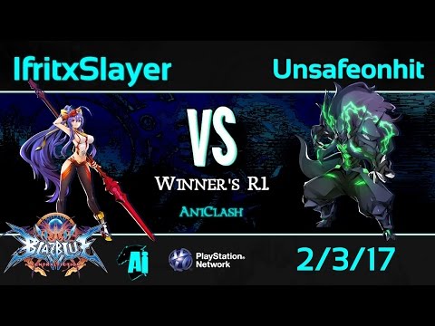 AniClash 58 - IfritxSlayer (Mai) vs. Unsafeonhit (Susanoo) Winner's R1 - BBCF Blazblue CF