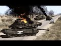 Russia's Most Expensive T-90SM Tanks Destroyed by Precision Ukraine Javelin Missiles - ARMA 3
