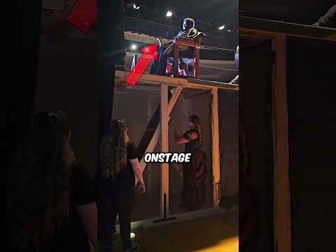 Backstage Glimpse of a Sweeney Todd Theatre Show