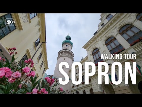 Die schöne Altstadt von Sopron, Ungarn – Spaziergang durch die Stadt