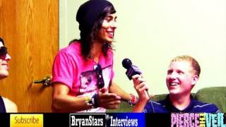 Pierce The Veil Interview Vic Fuentes Warped Tour 2010