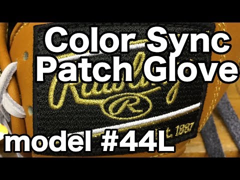 Rawlings Color Sync Patch Glove #44L #1557 Video