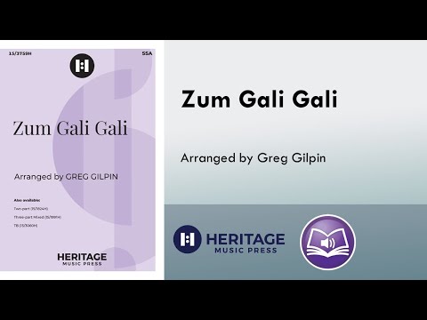 Zum Gali Gali (SSA) - arr. Greg Gilpin