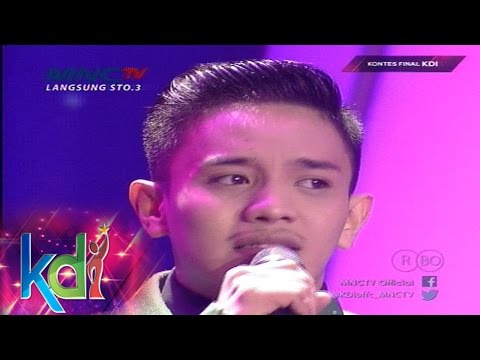 Aidil " Ditinggal Mentah Mentah " Pinrang - Kontes Final KDI 2015 (7/5)