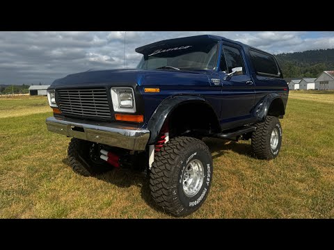 Lifted 1978 Ford Bronco Ranger XLT