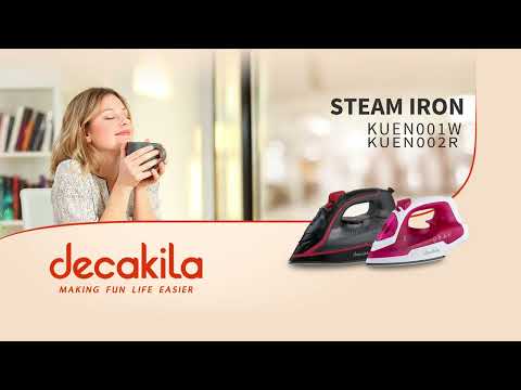 Features & Uses of Decakila Steam Iron 1200W