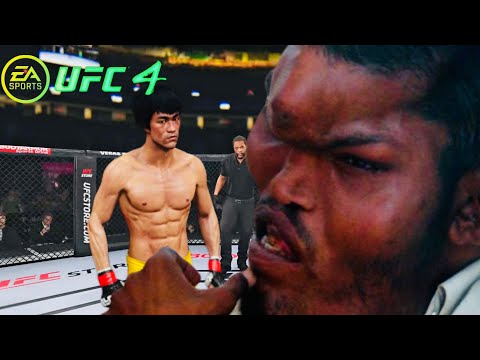 PS5 | Bruce Lee vs. Fighter Elephant Man (EA Sports UFC 4)🥊