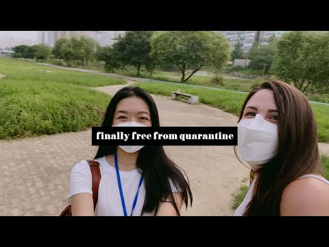 finally free from quarantine in South Korea | EPIK vlog
