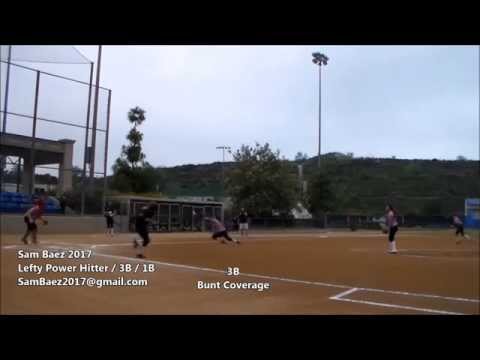 Sam Baez 2017 - Lefty Power Hitter/3B - 2015-10 Friendly at 3B - So Cal Athletics
