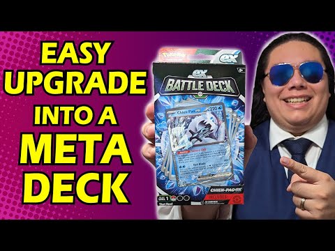 COMPETITIVE & BUDGET FRIENDLY | FREEZE & OHKO Meta Decks with CHIEN-PAO EX! | ex Battle Deck Upgrade