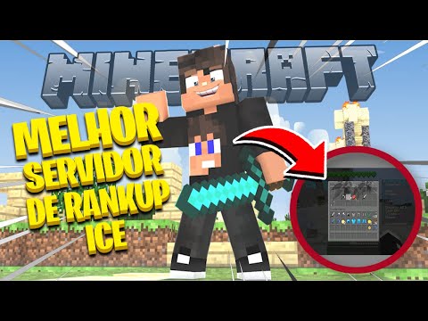 LANÇOU!! MELHOR SERVER DE RANKUP PARA 1.8X|1.8.9X