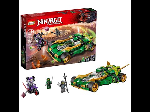 Lego Ninjago Ninja Nightcrawler Speed Build