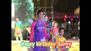 Happy birthday Sunny