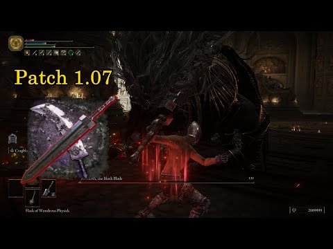 Elden Ring 1.07 - Maliketh vs Cragblade Colossal sword [Level 1, +0 weapon, No Damage]