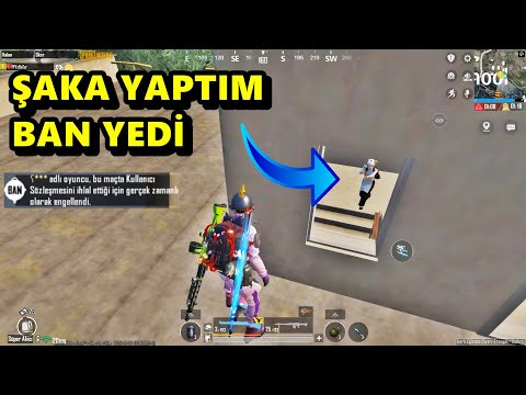 ŞAKA YAPTIM BAN YEDİ ! YOK BÖYLE BİR ŞEY BATUR GAME SOLO SQUAD PUBG MOBİLE