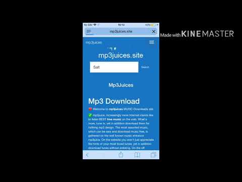 What happened when I tried to download music from MP3JUICES