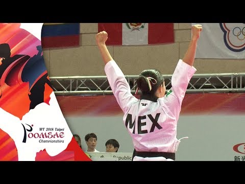 Recognized Poomsae Individual Female Under 30 Final, KOR vs MEX