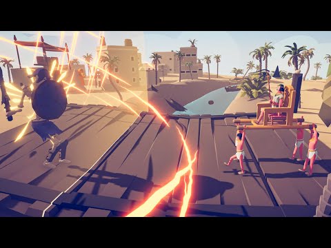 Egypt Team vs Every Unit - Totally Accurate Battle Simulator TABS