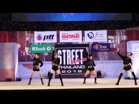 D-SMASHER Cover Blackpink Intro & BOOMBAYAH & As if it's your last @ Street World Thailand 2018