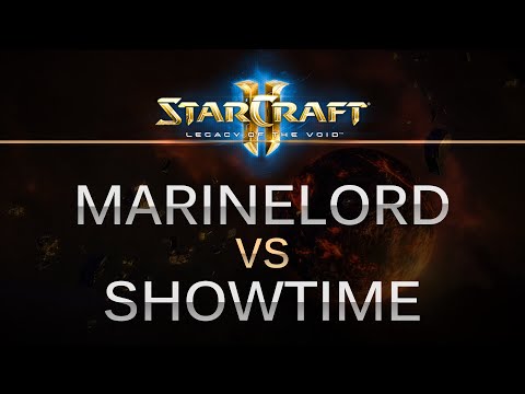 StarCraft 2 -- LOTV -- MarineLorD (T) v ShoWTimE (P) G3 on Orbital Shipyard Jungle