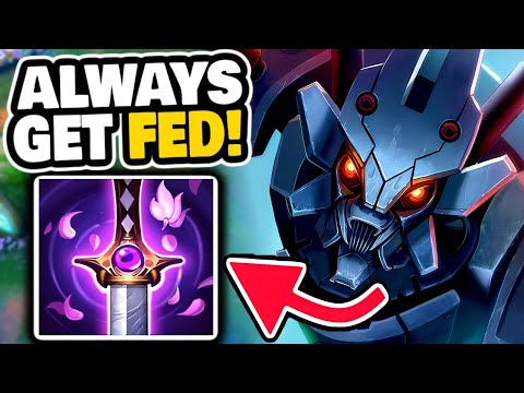 GUIDE to GET FED on KHA'ZIX JUNGLE!!!
