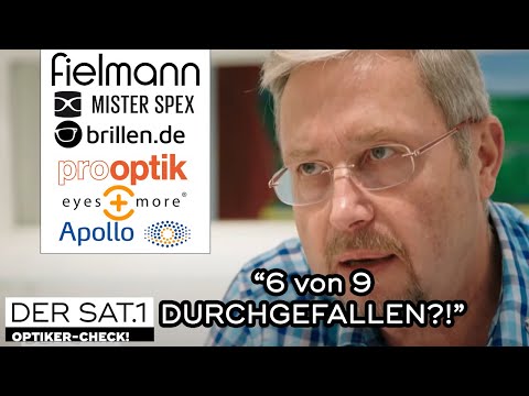 "6 von 9 Brillen durchgefallen?!" - Der Gutachter-Check! | Der SAT.1 Optiker-Check!