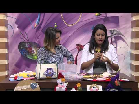 Mulher.com 27/09/2013 - Boneca Gatinha- Alessa Mendes