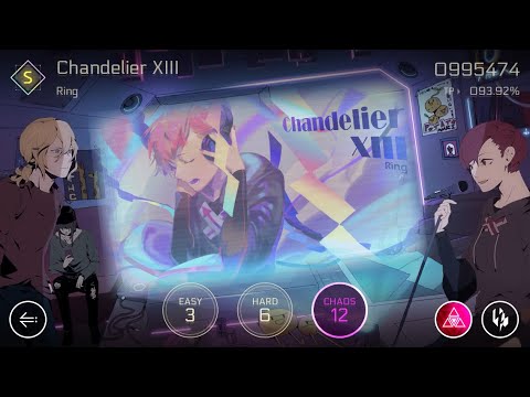 Cytus II 2.5 (Crystal PuNK) Ring - Chandelier XIII