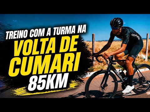 TREINO COM A TURMA NA VOLTA DE CUMARI-GO 85km  DE SPEED ⚡️⚡️🔥