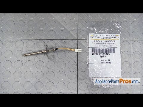 How To Replace: Whirlpool/KitchenAid/Maytag Oven Sensor WPW10131825
