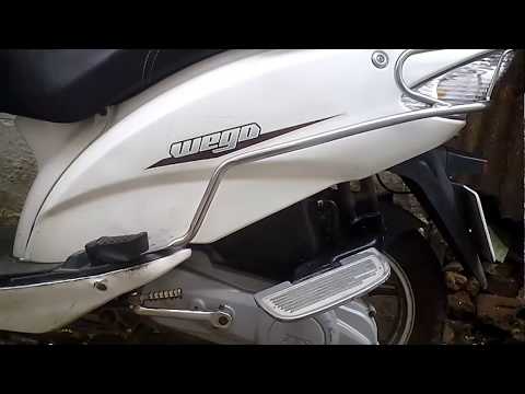 How to Clean Air filter of TVS Wego