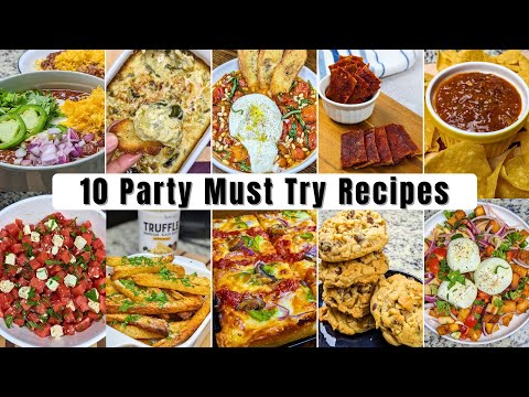 10 MUST TRY Recipes for your next PARTY 🥳 | Easy and Delicious | Berry Berry Life