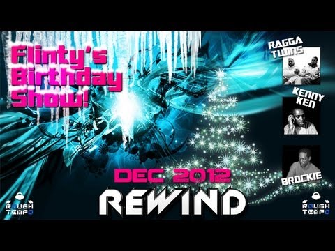 RAGGA TWINS with KENNY KEN & BROCKIE- Rough Tempo LIVE! - December 2012