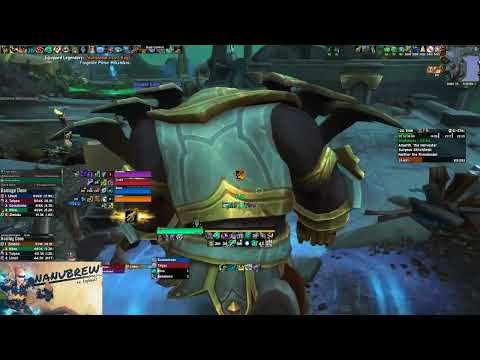 +20 Necrotic Wake Season 3 Shadowlands Brewmaster gameplay Fortified