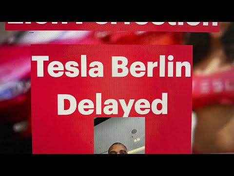 Tesla Berlin Halted Elon Perfection 2021 (am 446)