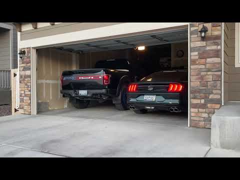 2019 Bullitt cold start Borla s types h pipe