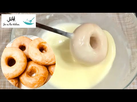 SIMPLE SUGAR GLAZE FOR DONUTS | Homemade Glaze for Donut @JoeCooking