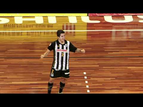Os gols do Santos contra o São Paulo pelo Futsal
