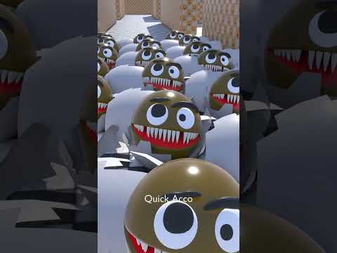 Pacman vs Eggs #shorts