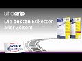 Universaletiketten 70x67,7 weiß ZWECKFORM 3661, 1200 Stück Produktbild Video S