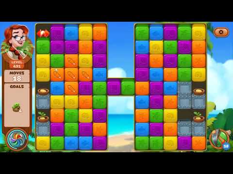 Lost Island: Blast Adventure - Level 491 (No Boosters) HD