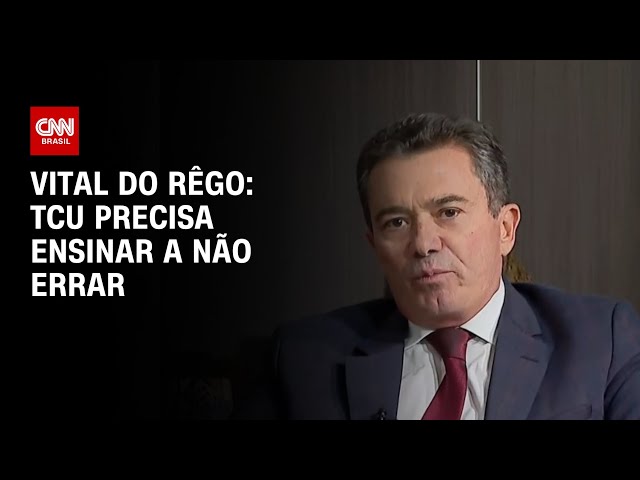 Vital do Rêgo: TCU precisa ensinar a não errar | CNN ENTREVISTAS