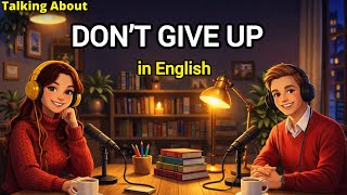 When You Feel Tired, Don’t Give Up | Easy English Conversation Practice