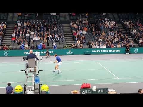 Medvedev vs Gaston - First set - 2-1- Game Medvedev - Focus Medvedev