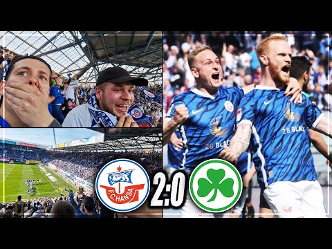 ERSTER HEIMSIEG NACH ÜBER 7 MONATEN MIT TRAUMTOR! STADIONVLOG: Hansa Rostock - Fürth | Stadion Vlog