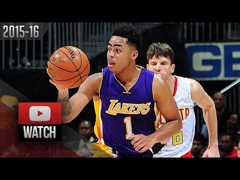 D'Angelo Russell Full Highlights at Hawks (2015.12.04) - 16 Pts, 10 Reb