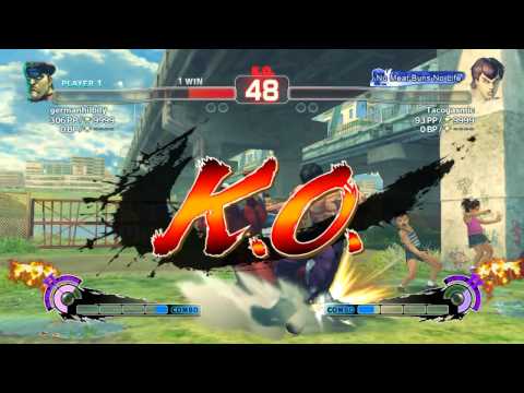 SSF4 AE: germanhilbily (Bison) vs Tacogasmic (Fei Long)