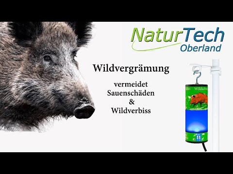 Wildschreck KR02 von NaturTech Oberland...die effektive Lösung zur Wildvergrämung